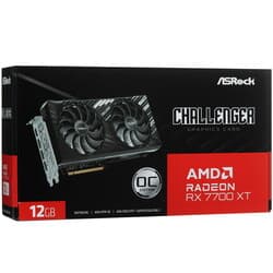 Asrock Видеокарта ASRock AMD Radeon RX 7700 XT Challenger OC [RX7700XT CL 12GO], фото 10