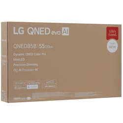 LG 55" (139 см) Телевизор LG 55QNED85B6C черный, фото 11