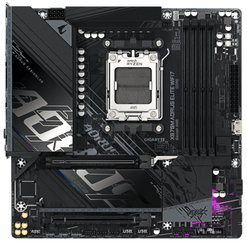 Материнская плата GIGABYTE X870M AORUS ELITE WIFI7