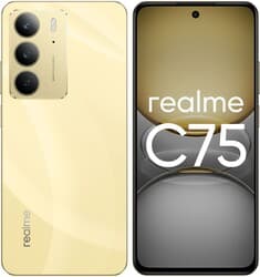 realme 6.72" Смартфон realme C75 256 ГБ золотистый