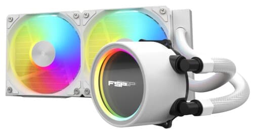 Система охлаждения FSP AE24-W белая
