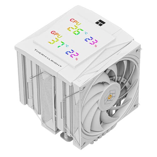Thermalright Кулер для процессора Thermalright Royal Knight 120 Digital White белый
