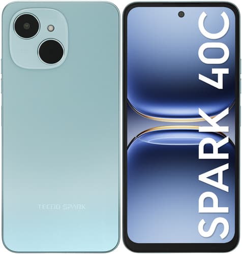 Tecno 6.67" Смартфон Tecno SPARK 40C 128 ГБ голубой