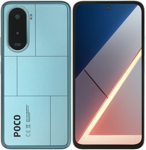POCO 6.9" Смартфон POCO M7 256 ГБ голубой