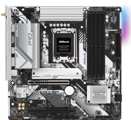 Asrock Материнская плата ASRock B760M Pro RS WiFi