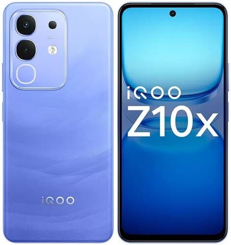 IQoo 6.72" Смартфон Vivo iQOO Z10x 128 ГБ голубой