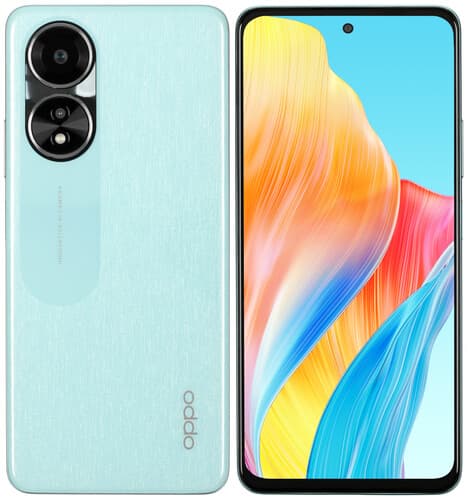 OPPO 6.72" Смартфон OPPO A58 128 ГБ зеленый