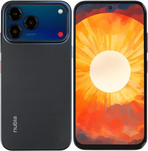 Nubia 6.75" Смартфон Nubia V80 Pro 256 ГБ черный