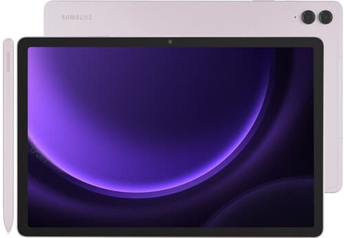 Samsung 12.4" Планшет Samsung Galaxy Tab S9 FE+ Wi-Fi 256 ГБ розовый + стилус