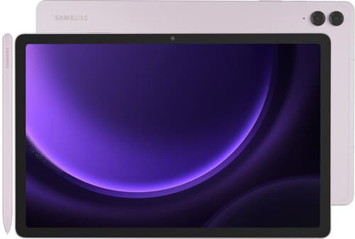 Samsung 12.4" Планшет Samsung Galaxy Tab S9 FE+ 5G 256 ГБ розовый + стилус