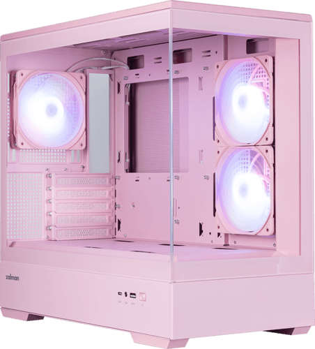 Корпус ZALMAN P30 Pink V2 розовый