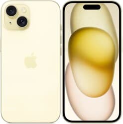 Apple 6.1" Смартфон Apple iPhone 15 128 ГБ желтый