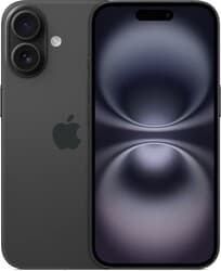 Apple 6.1" Смартфон Apple iPhone 16 128 ГБ черный