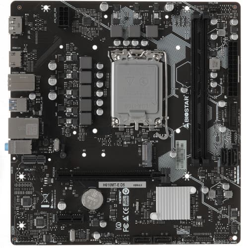 Материнская плата Biostar H610MT-E D5
