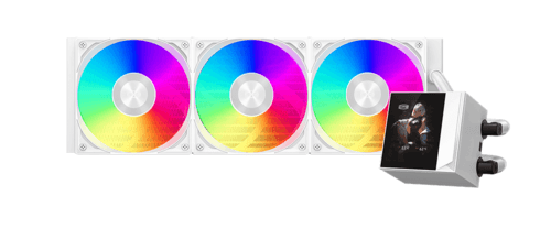 Система охлаждения PCCooler DC360 Pro ARGB Display белая