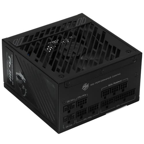 Блок питания MSI MPG A1250GS PCIE5 черный