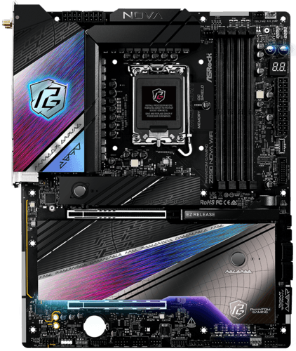 Материнская плата ASRock Phantom Gaming Z890 NOVA WIFI