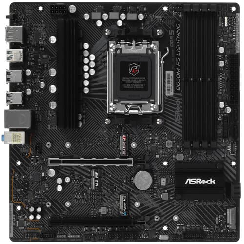 Материнская плата ASRock B650M PG Lightning