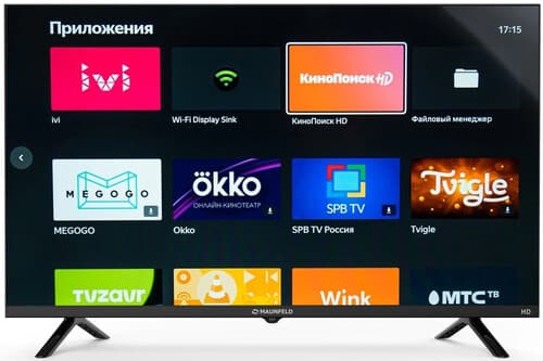 MAUNFELD 32" (81 см) Телевизор Maunfeld MLT32HSX02 черный