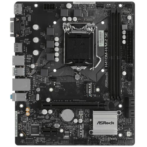 Asrock Материнская плата ASRock H410M-H/M.2 SE