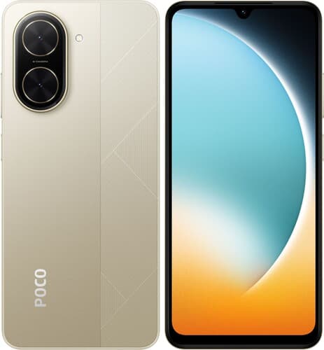 POCO 6.88" Смартфон POCO C71 128 ГБ золотистый
