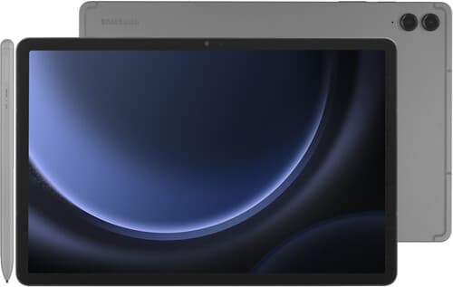 Samsung 12.4" Планшет Samsung Galaxy Tab S9 FE+ Wi-Fi 256 ГБ серый + стилус