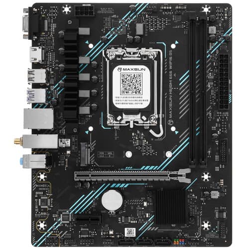 Материнская плата MAXSUN H610 666 WIFI6 D5