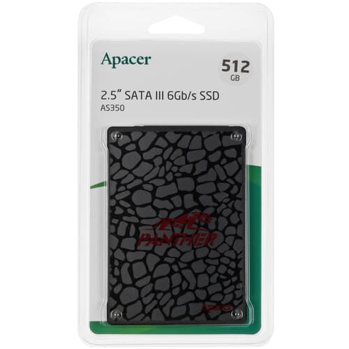 Apacer 512 ГБ 2.5" SATA накопитель Apacer AS350 PANTHER