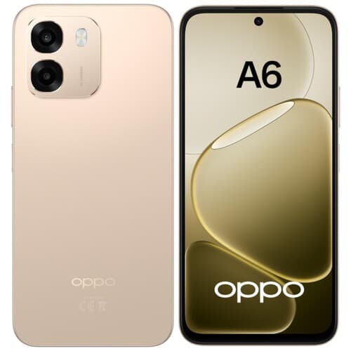 OPPO 6.75" Смартфон OPPO A6 256 ГБ золотистый