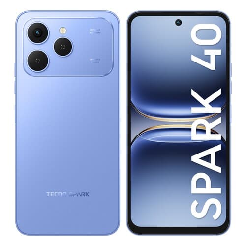 Tecno 6.67" Смартфон Tecno SPARK 40 256 ГБ голубой