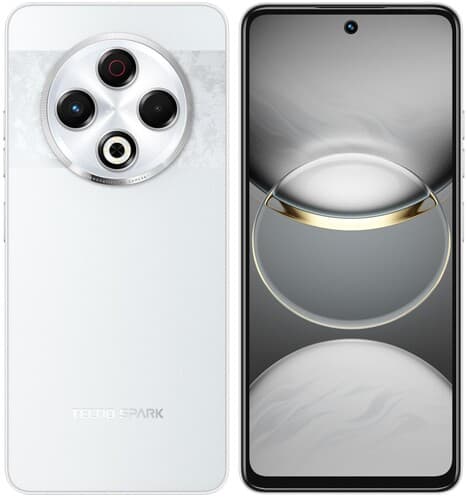 Tecno 6.78" Смартфон Tecno SPARK 30 4G 256 ГБ белый
