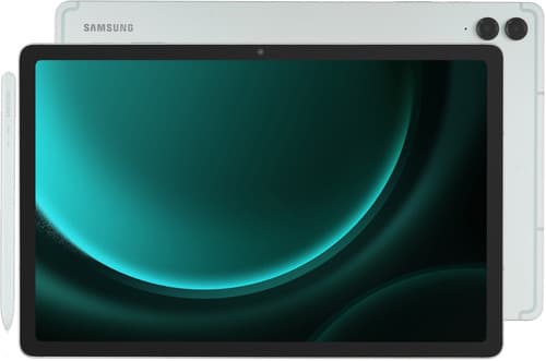 Samsung 12.4" Планшет Samsung Galaxy Tab S9 FE+ Wi-Fi 128 ГБ зеленый + стилус