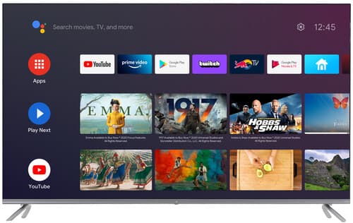 DEXP 55" (139 см) Телевизор DEXP Q551 серый