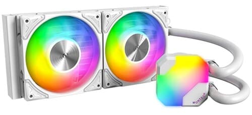 Система охлаждения Montech HyperFlow 240 ARGB белая