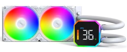 Система охлаждения Montech HyperFlow Digital 240 белая