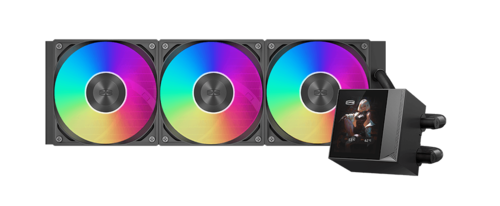 PCCooler Система охлаждения PCCooler DC360 Pro ARGB Display черная