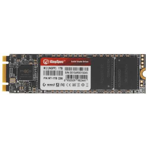 KingSpec 1024 ГБ M.2 SATA накопитель KingSpec NT-1TB