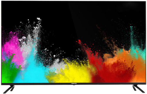 HIBERG 50" (127 см) Телевизор HIBERG 50Y UHD-R черный