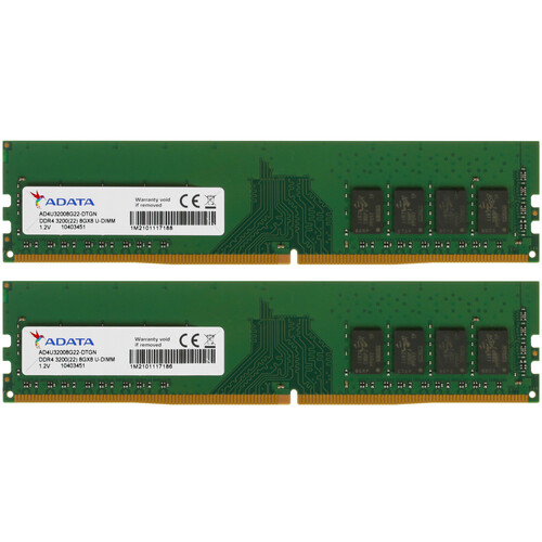 ADATA Оперативная память ADATA Premier [AD4U32008G22-DTGN] 16 ГБ