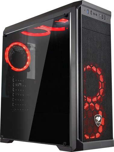 Cougar Корпус Cougar MX330-F  черный