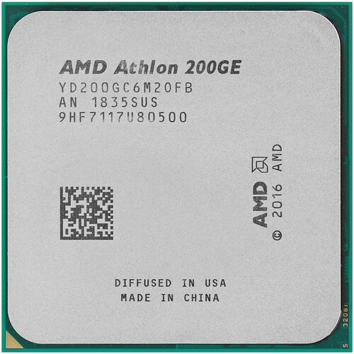 AMD Процессор AMD Athlon 200GE OEM