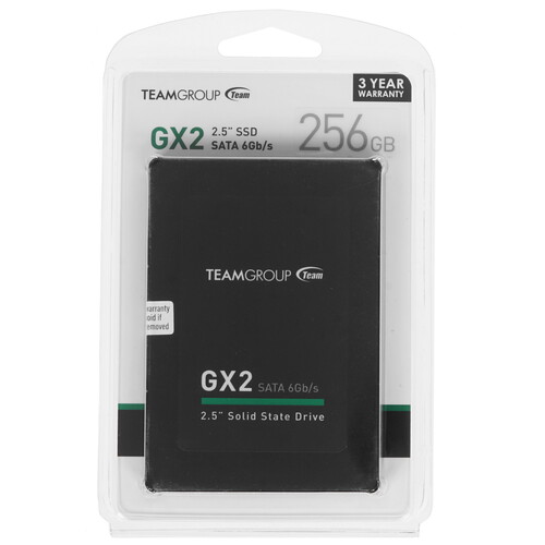 Team Group 256 ГБ 2.5" SATA накопитель TEAMGROUP GX2 [T253X2256G0C101]