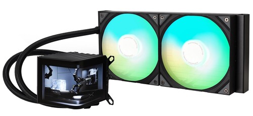 TRYX Система охлаждения TRYX PANORAMA ARGB 280 черная