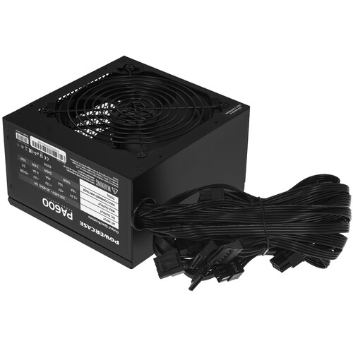 PowerCase Блок питания PowerCase PA600 [PA-600SI] черный