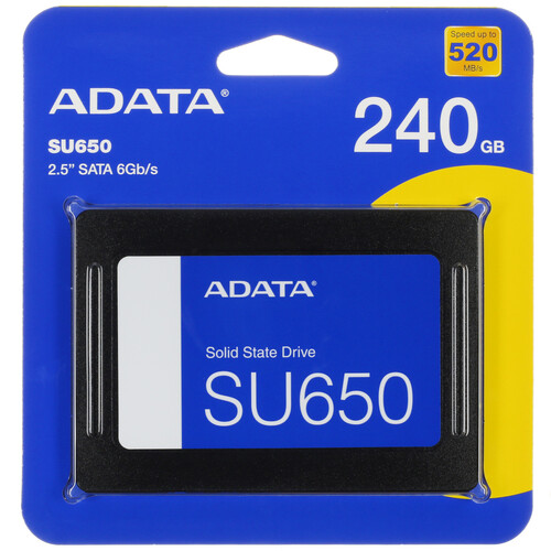 ADATA 240 ГБ 2.5" SATA накопитель ADATA SU650 [ASU650SS-240GT-R]