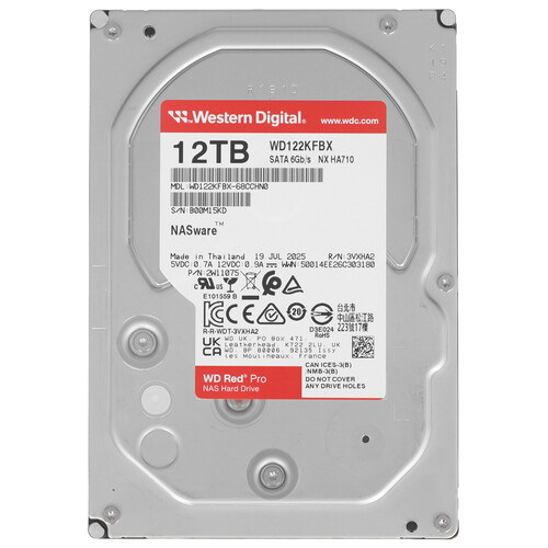 Western Digital 12 ТБ Жесткий диск WD Red Pro [WD122KFBX]