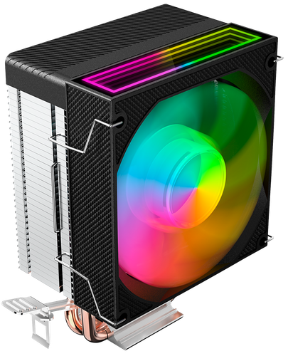 ZONE 51 Кулер для процессора ZONE 51 STREAM AIR 120W FRGB [Z51STRA12A] черный