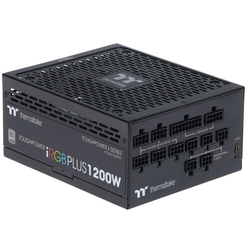 Thermaltake Блок питания Thermaltake Toughpower iRGB PLUS 1200W [PS-TPI-1200F2FDPx-1] черный