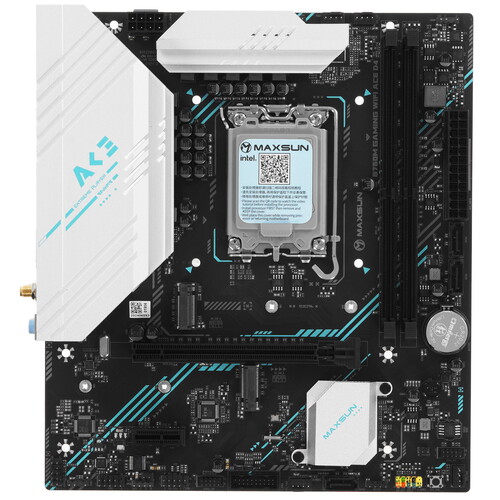 MaxSun Материнская плата MAXSUN B760M GAMING WIFI ACE D4