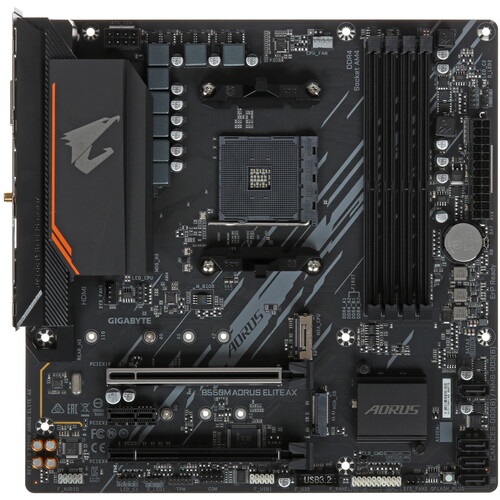 GIGABYTE Материнская плата GIGABYTE B550M AORUS ELITE AX